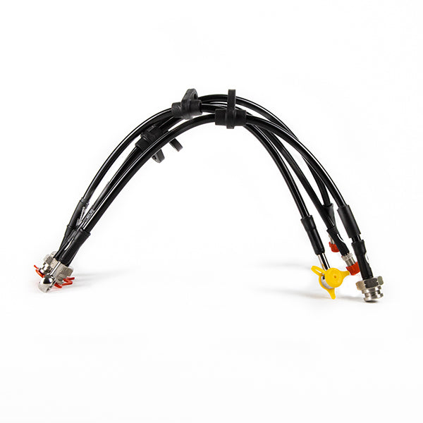 Ford Fiesta ST Braided Brake Line Kit - VUDU Performance