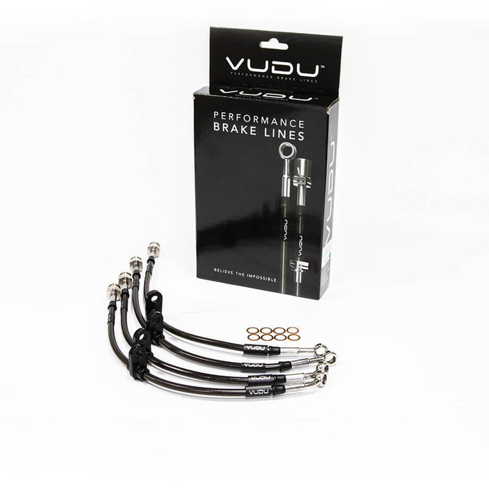 Ford Fiesta ST Braided Brake Line Kit - VUDU Performance